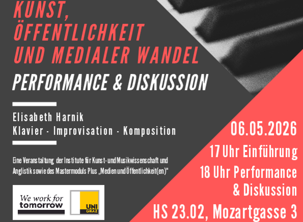 Flyer der Veranstaltung mit Elisabeth Harnik 