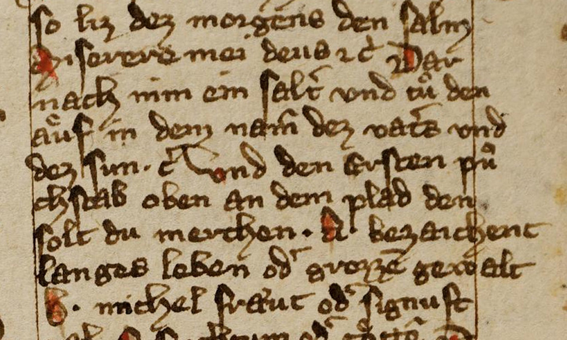 Objekt des Monats: Universitätsbibliothek Graz, Ms. 1228 (fol. 32vb)