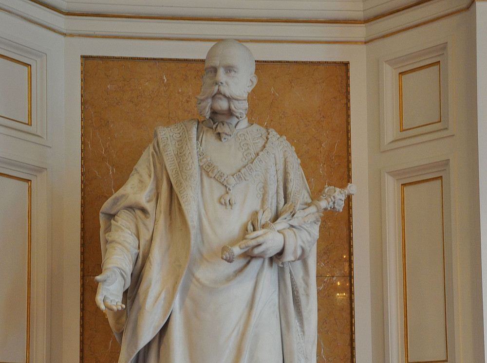 Sculpture of Emperor Franz Josef I. ©Uni Graz