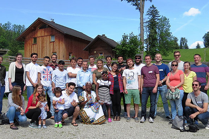 Gemeinsam Österreich erkunden: Studierende und Lehrende des Instituts für Geografie gingen mit MigrantInnen auf Exkursion. Alles Fotos: Institut für Geografie der Uni Graz. Für weitere Bilder: Klicken Sie bitte mit dem Pfeil nach rechts. 