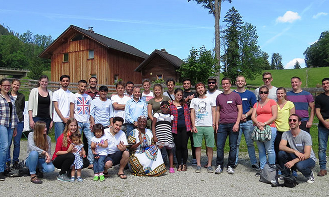 Gemeinsam Österreich erkunden: Studierende und Lehrende des Instituts für Geografie gingen mit MigrantInnen auf Exkursion. Alles Fotos: Institut für Geografie der Uni Graz. Für weitere Bilder: Klicken Sie bitte mit dem Pfeil nach rechts. 
