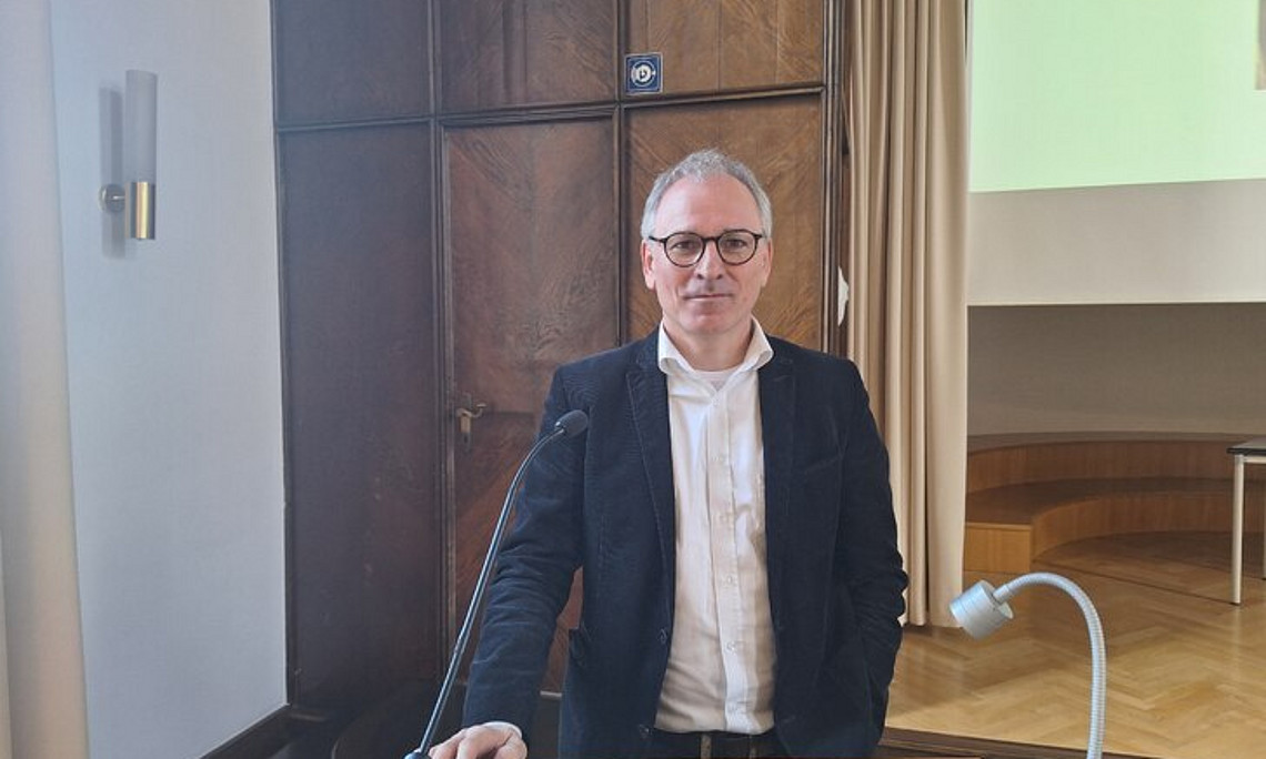 Bernd Hillebrand auf der Dechantenkonferenz der Diözese Klagenfurt