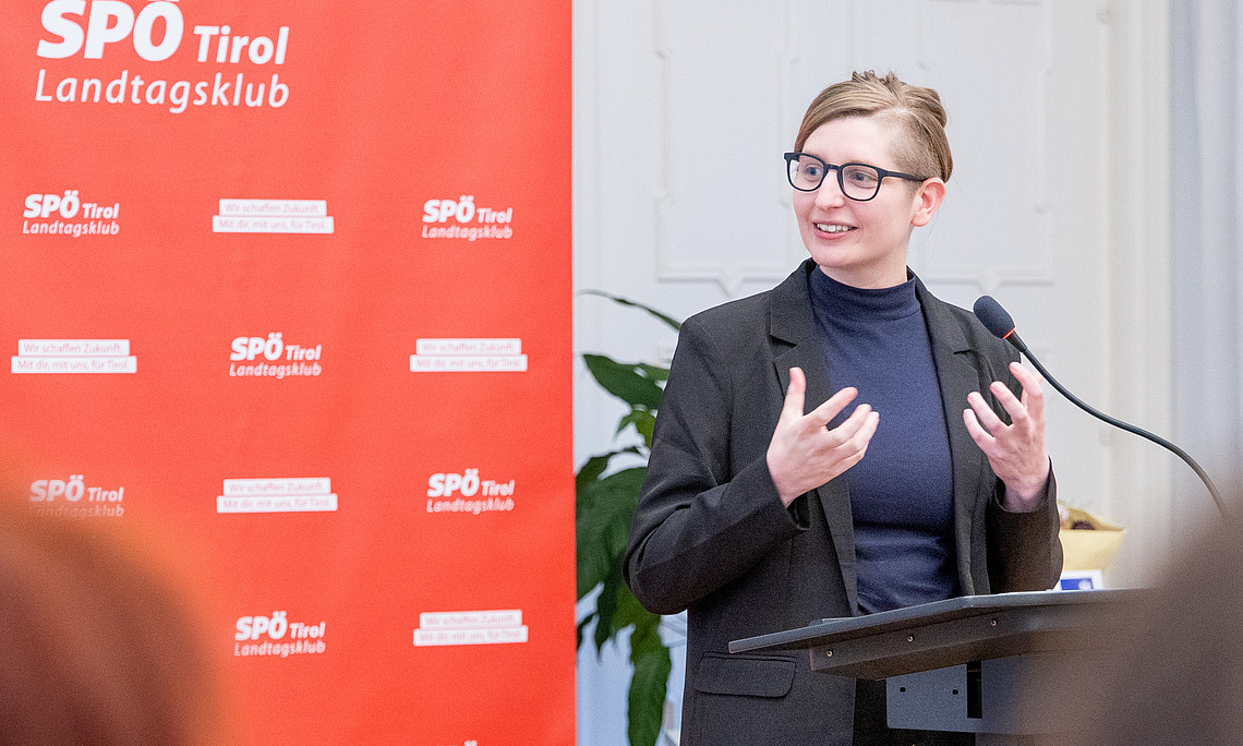 Viktoria Wind bei der Preisverleihung