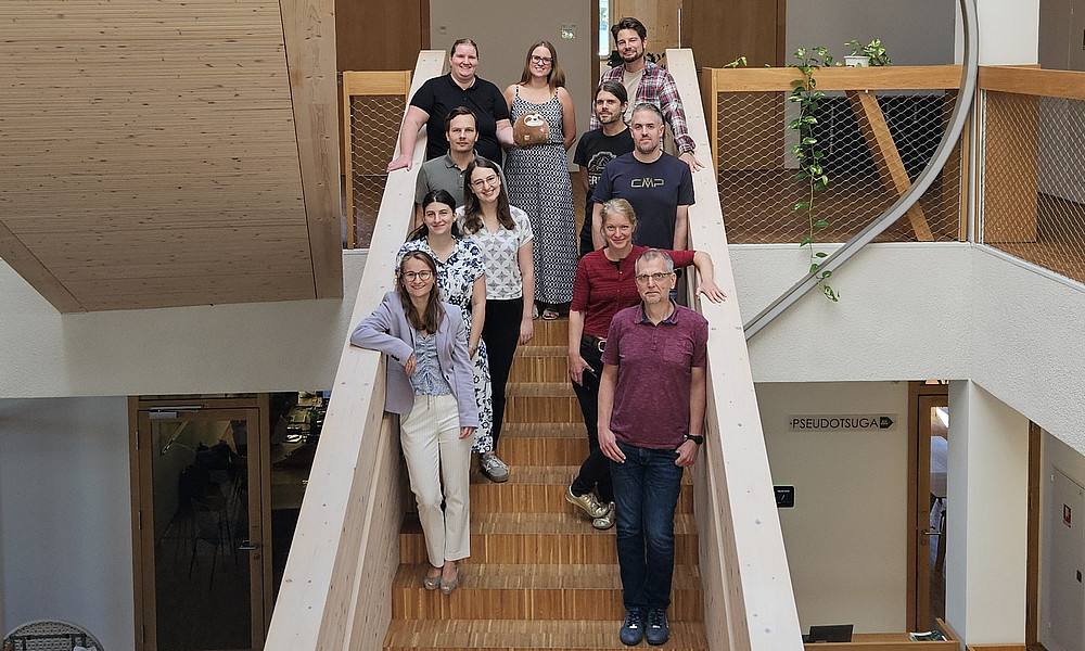 Gruppenbild des Projektteams 