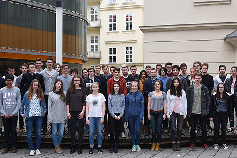 An der International Masterclass, die an der Uni Graz stattfand, nahmen 40 SchülerInnen aus der Steiermark und aus Salzburg teil. Fotos: Uni Graz/Kastrun. 