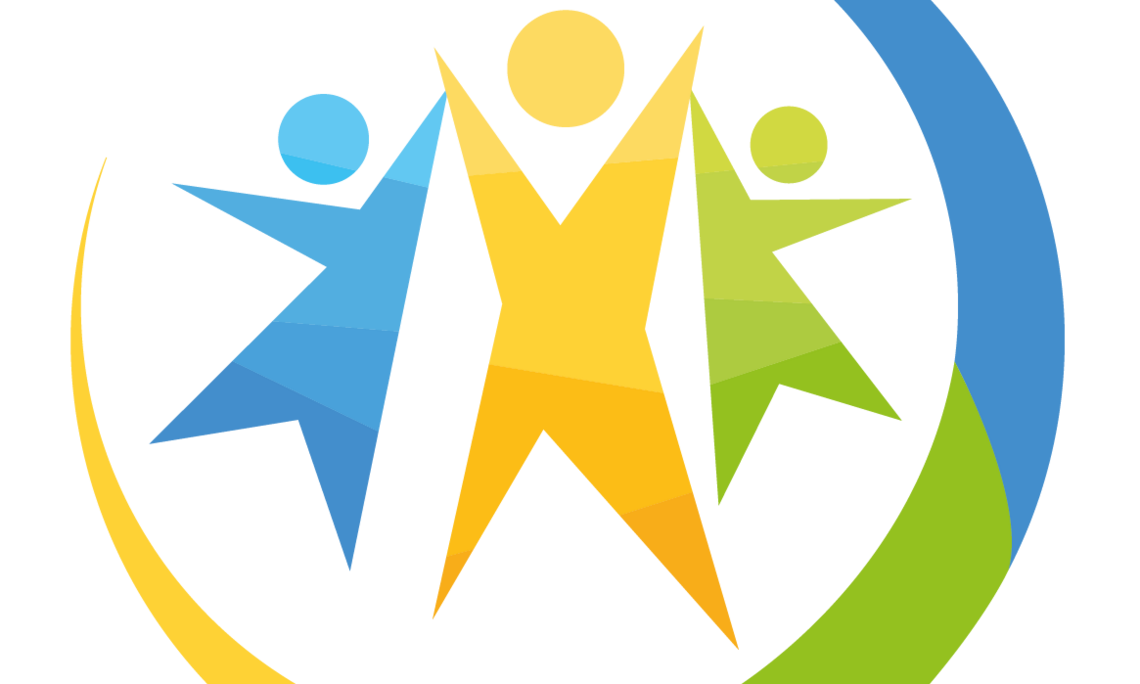 Logo IMAS II Drei Menschen im Kreis