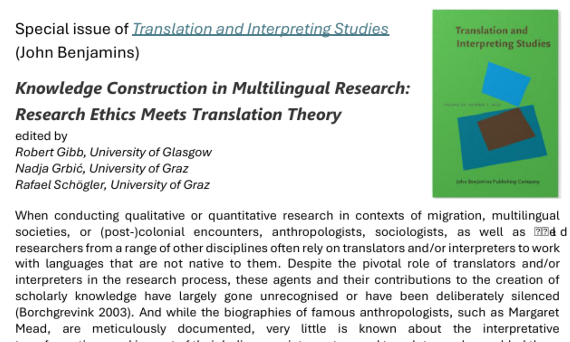 Call for papers