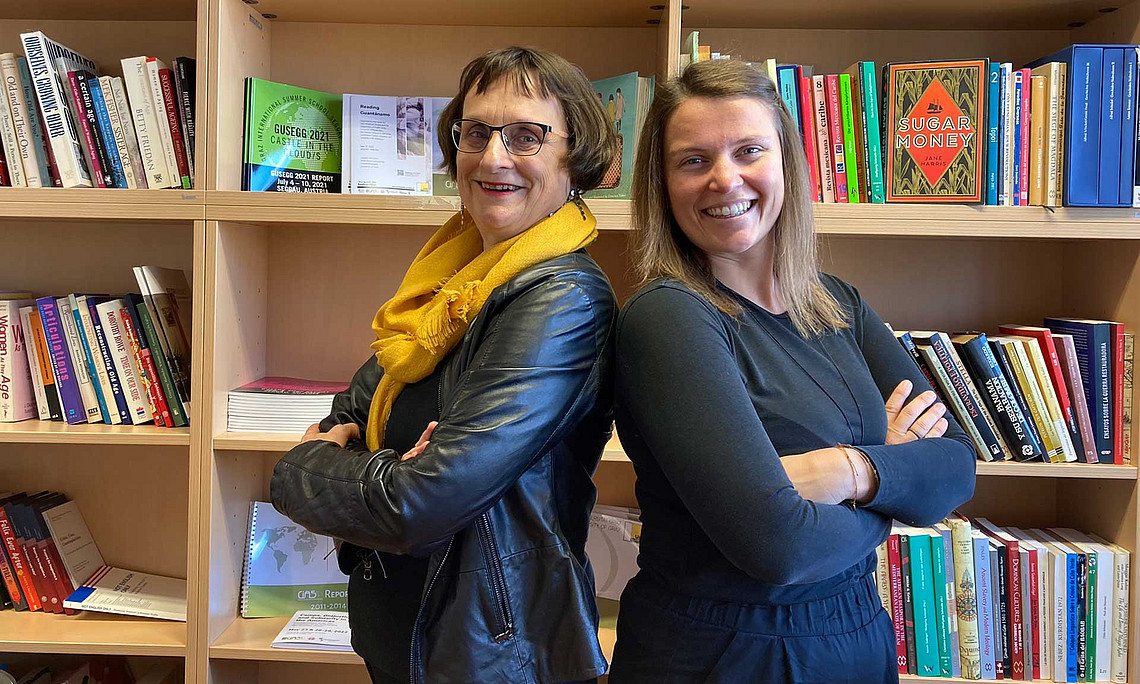 Roberta Maierhofer (links) und Nicole Haring