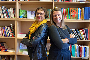 Roberta Maierhofer (links) und Nicole Haring