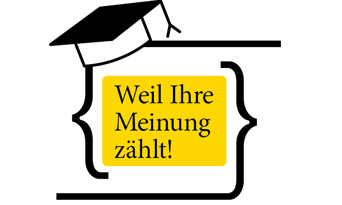 Sprechblase Feedback Hochschulabschluss