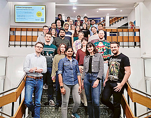 Team von Katalin Barta Weissert, einer Chemikerin an der Uni Graz ©Barta Weissert