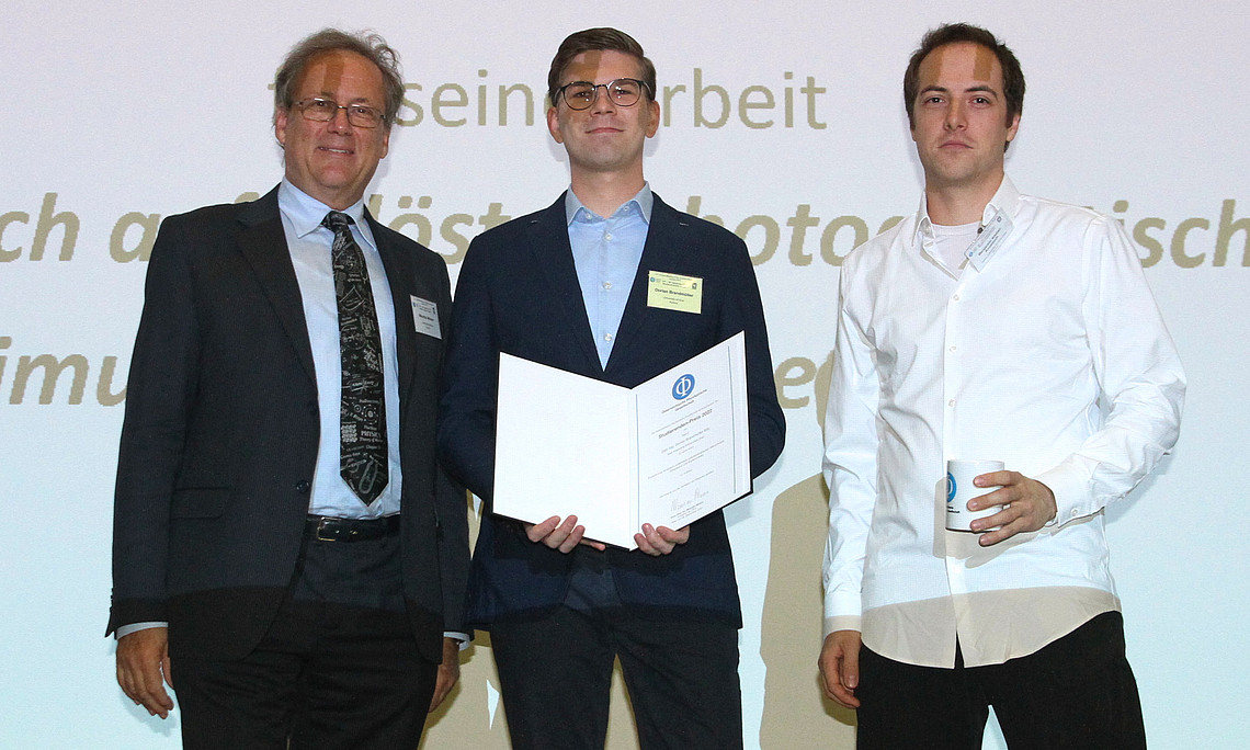 Maurizio Musso, Dorian Brandmüller and Benjamin Klebel-Knobloch (from the left). Photo: Hermann Detz