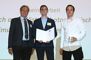 Maurizio Musso, Dorian Brandmüller und Benjamin Klebel-Knobloch (von links). Foto: Hermann Detz