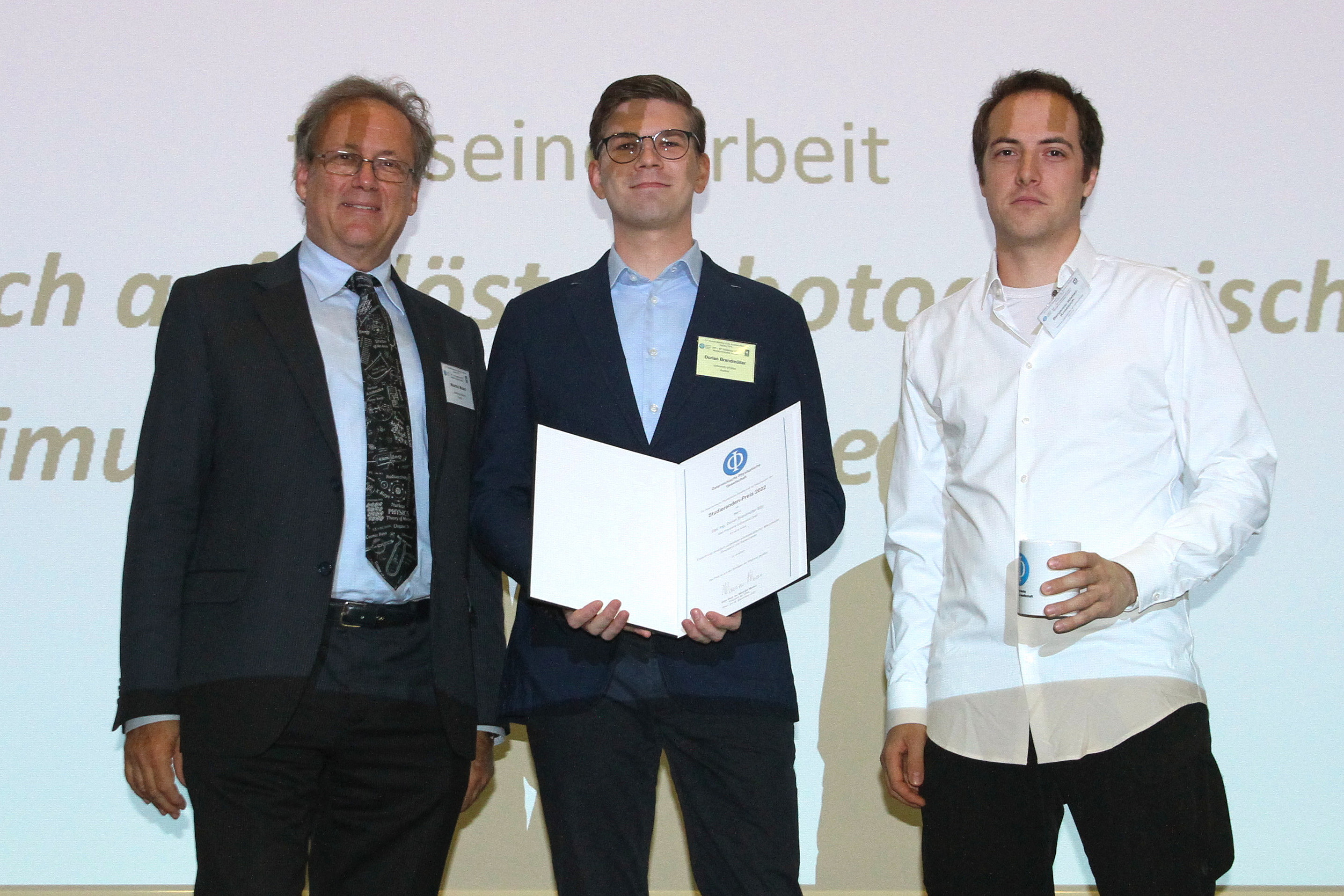 Maurizio Musso, Dorian Brandmüller und Benjamin Klebel-Knobloch (von links). Foto: Hermann Detz 