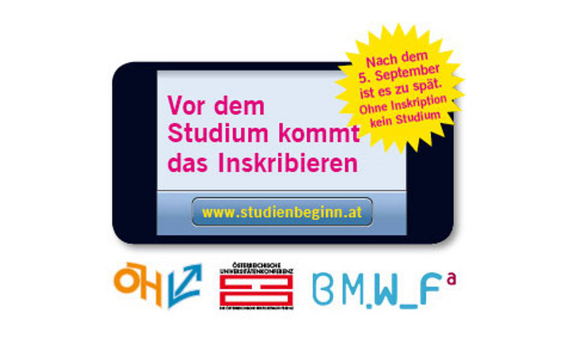 Banner Studienbeginn