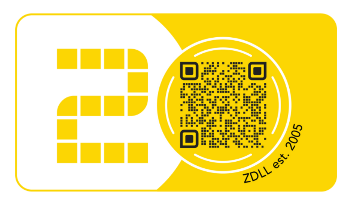 Logo 20 Jahre ZDLL
