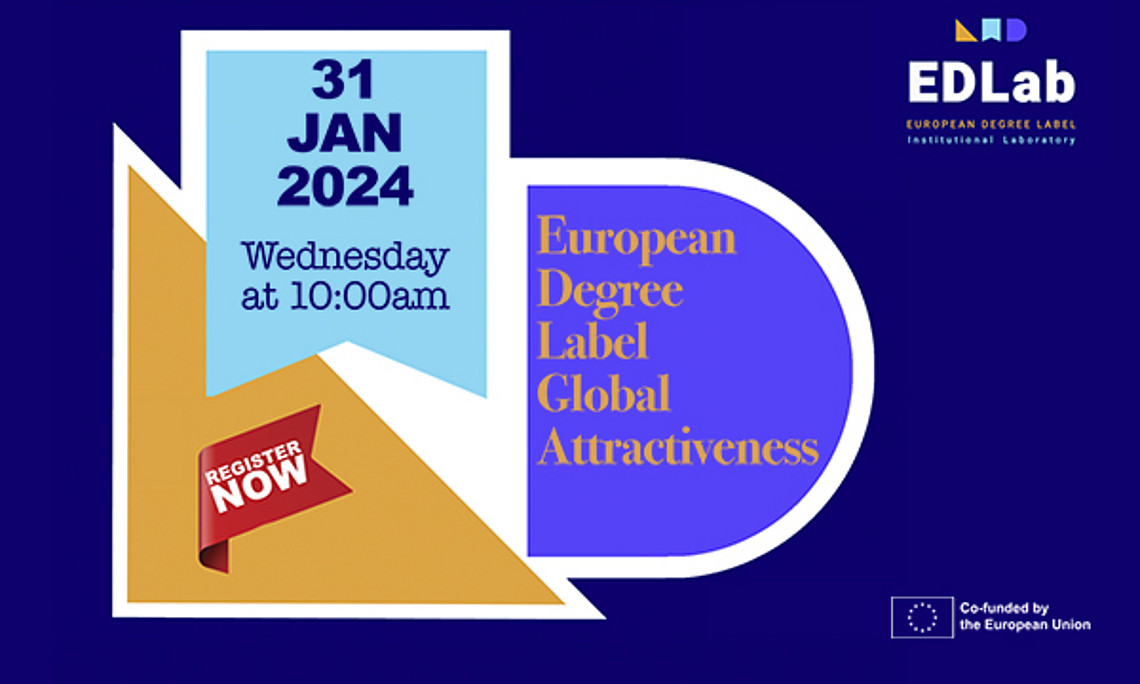 EDLab webinar “European Degree Label global attractiveness”