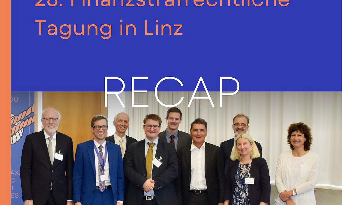 Vortragende der Finanzstrafrechtlichen Tagung 2024 in Linz