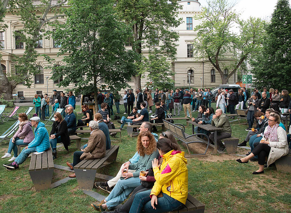 Besucher:innen ©Uni Graz/Tzivanopoulos
