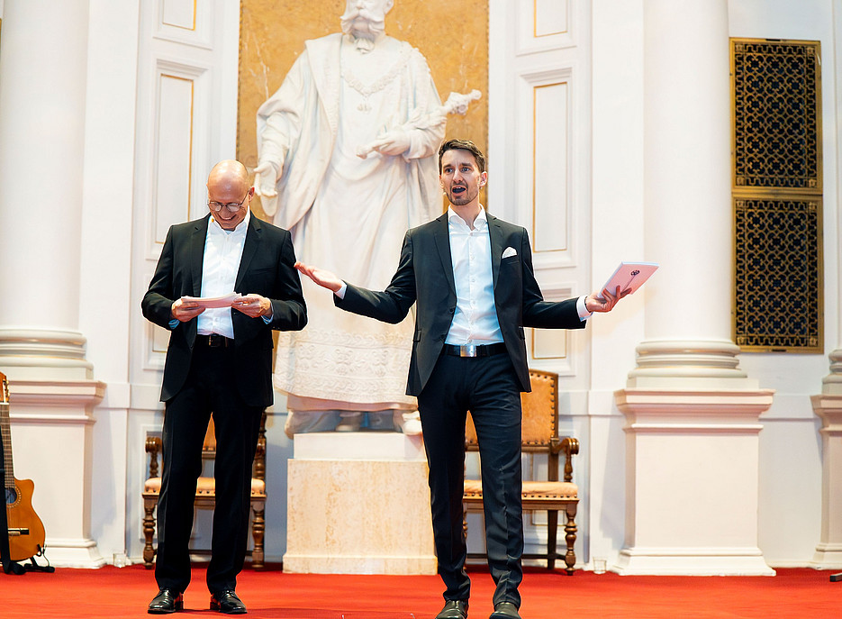 Martin Buchgraber und Clemens Maria Schreiner 