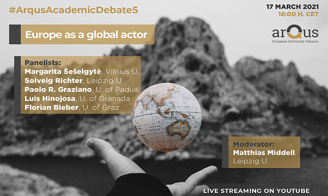 On Wednesday 17th March at 18:00 CET, Arqus holds the fifth Arqus Academic Debate.