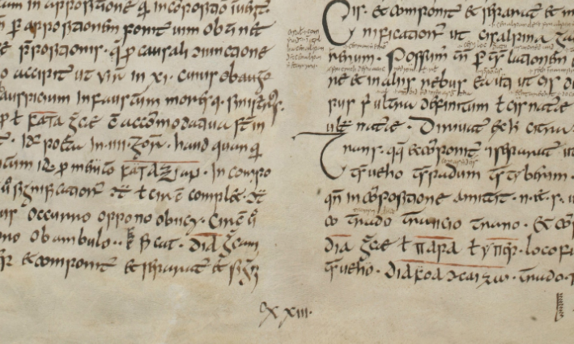 mittelalterliche Handschrift