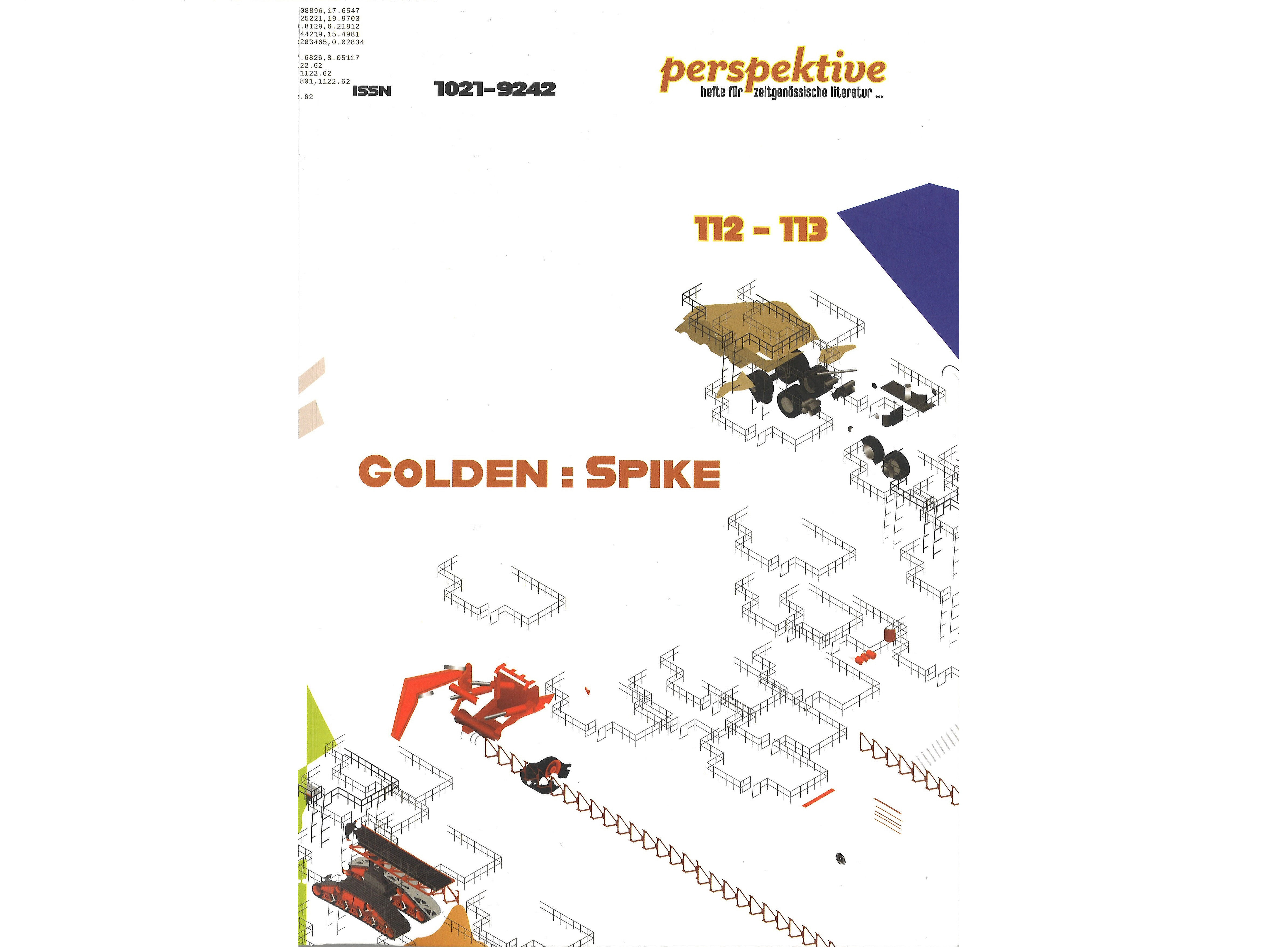 Cover "Golden Spike", Perspektive H. 112-113 