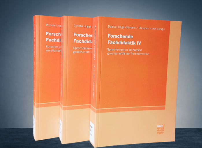 Buchcover Forschende Fachdidaktik IV ©treffpunkt sprachen