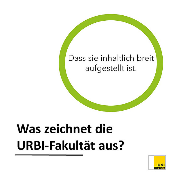 Was zeichnet die Urbi-Fakultät aus? Dass sie inhaltlich breit aufgestellt ist. 