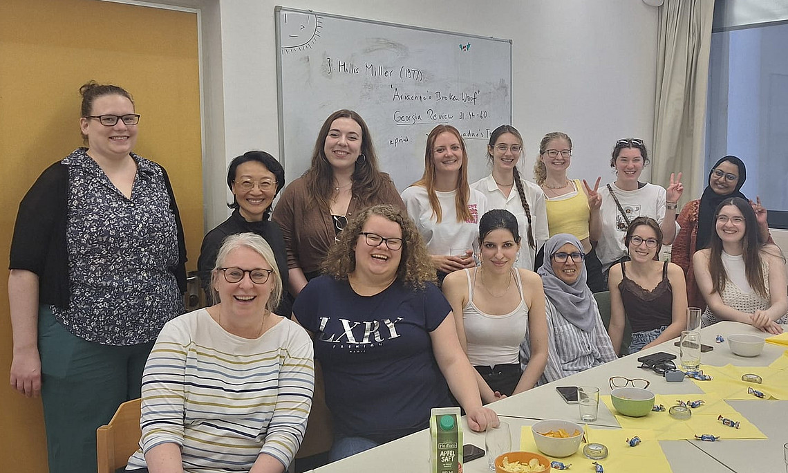 get together of students of the department of english studies at the university of graz in june 2025