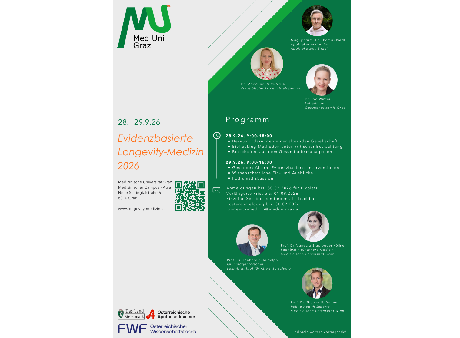 Flyer ©MedUni Graz