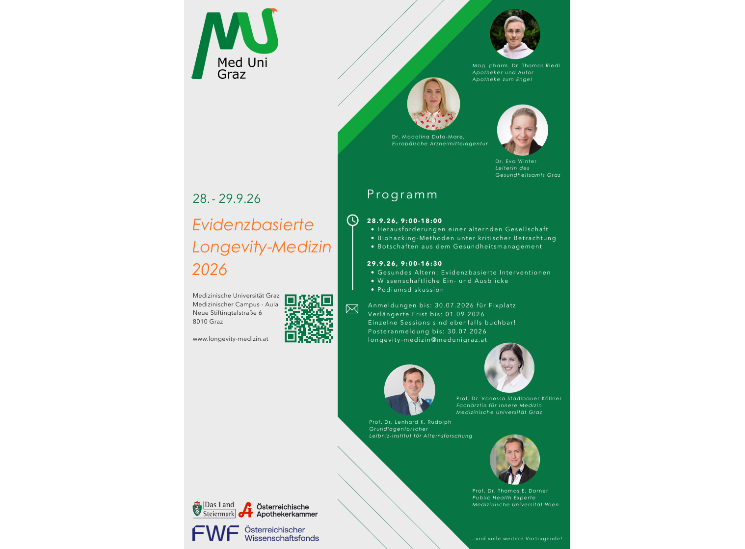 Flyer ©MedUni Graz