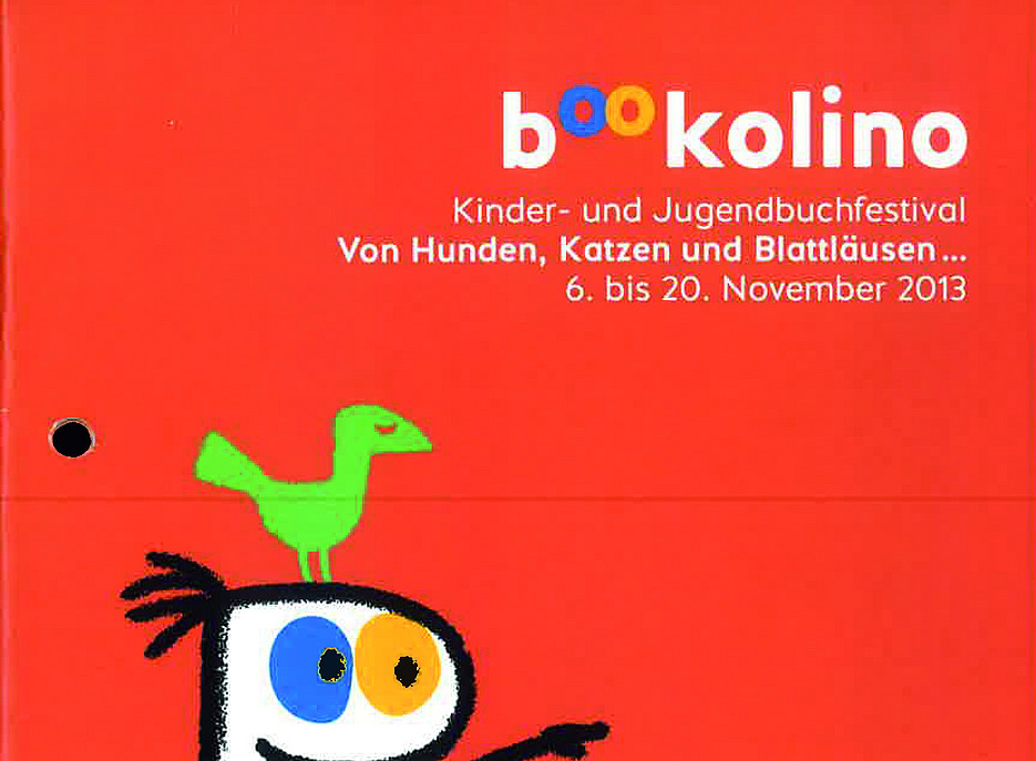 bookolino Programm Cover 2013 (C) bookolino, Literaturhaus Graz; Jürgen Natter, Ralf Nietmann  