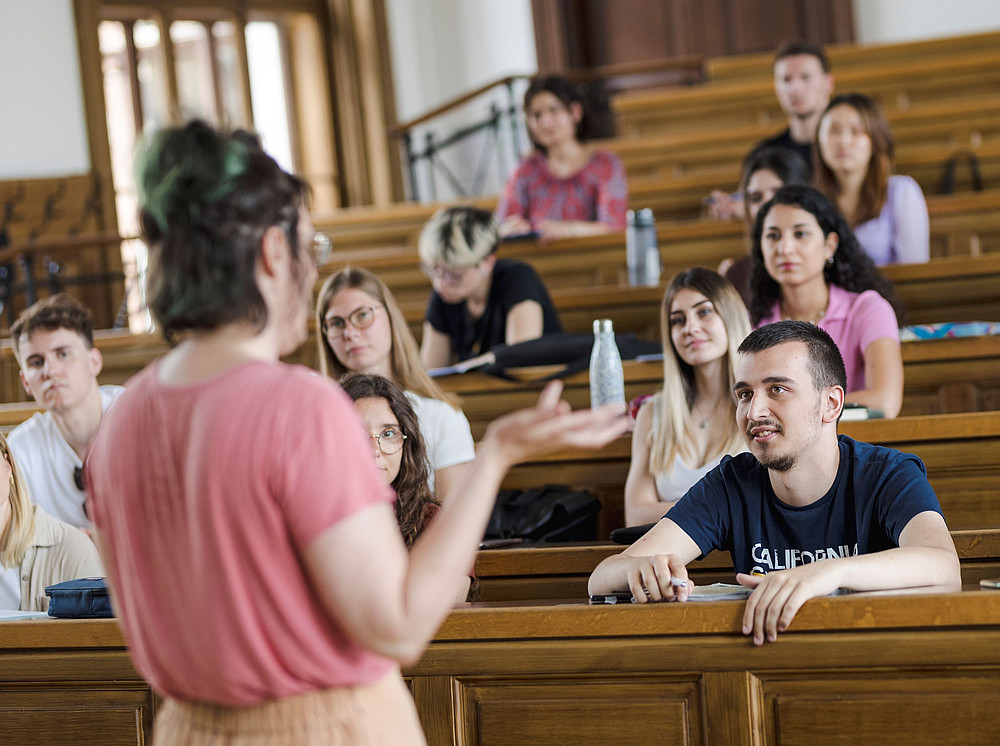 Menschen im Unterricht ©Uni Graz/Kanizaj