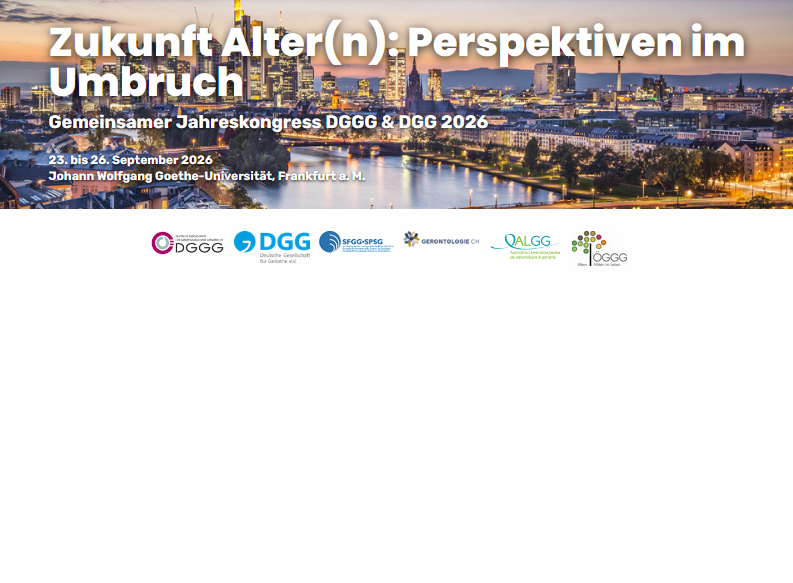 Zukunft Alter(n) ©DGGG & DGG
