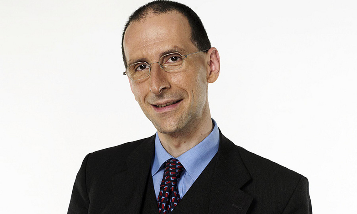 Peter Filzmaier ist am 16. Oktober 2019 zu Gast im Politik Café. Foto: www.mediaconsult.tv