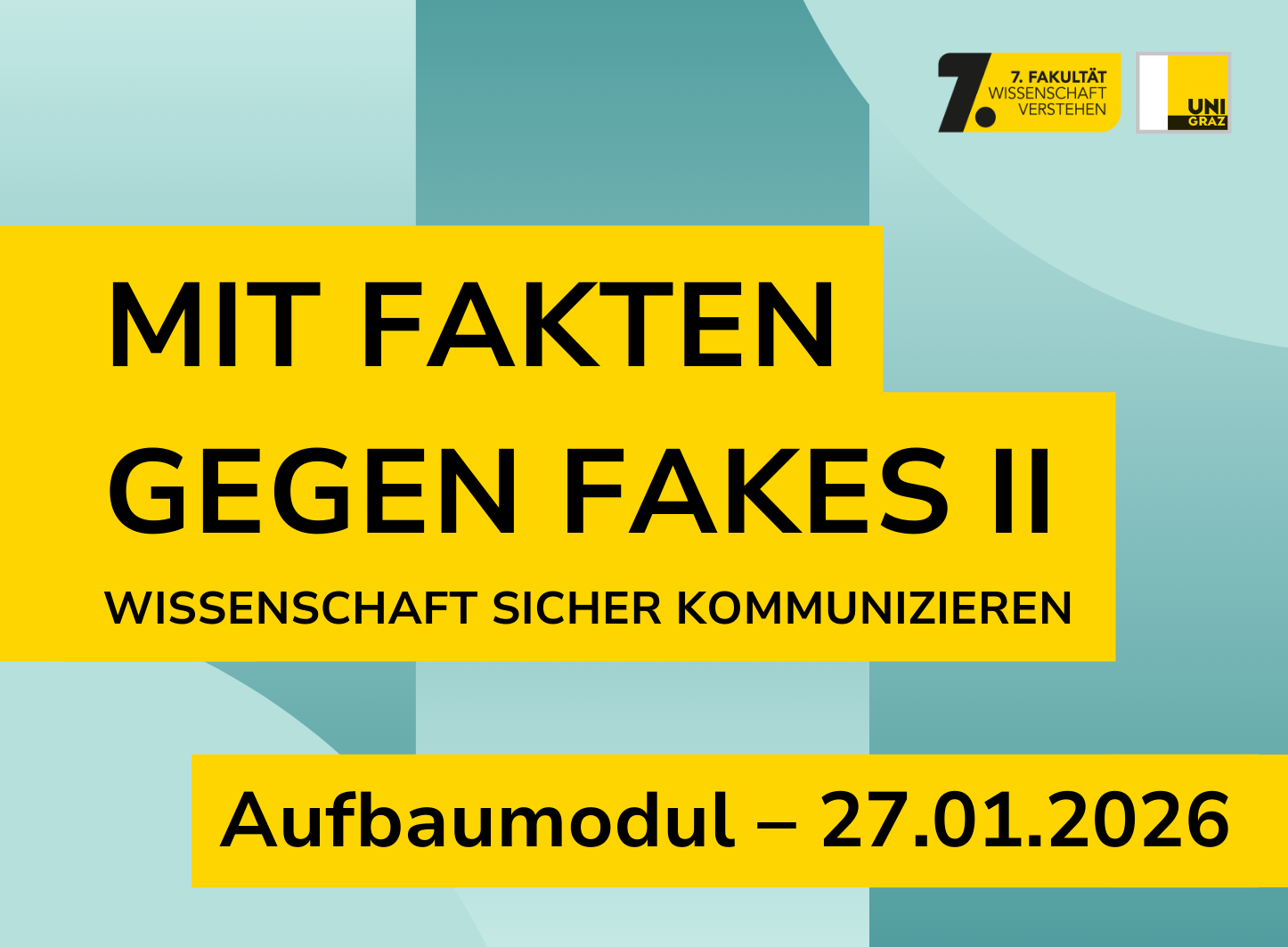Mit Fakten gegen Fakes - Aufbaumodul ©Die 7. Fakultät