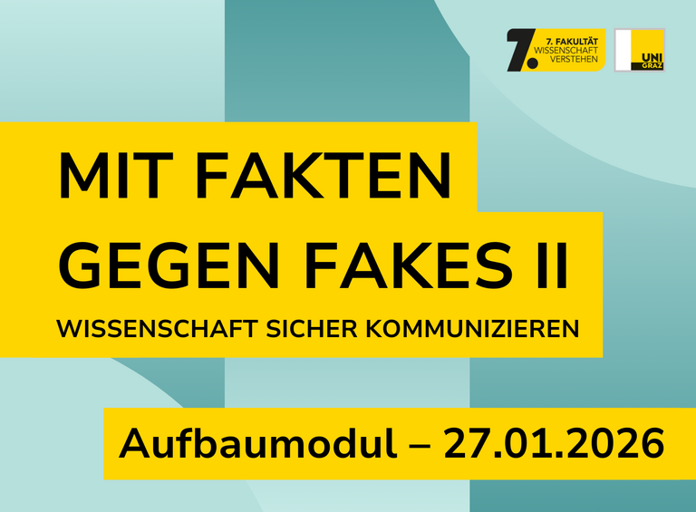 Mit Fakten gegen Fakes - Aufbaumodul