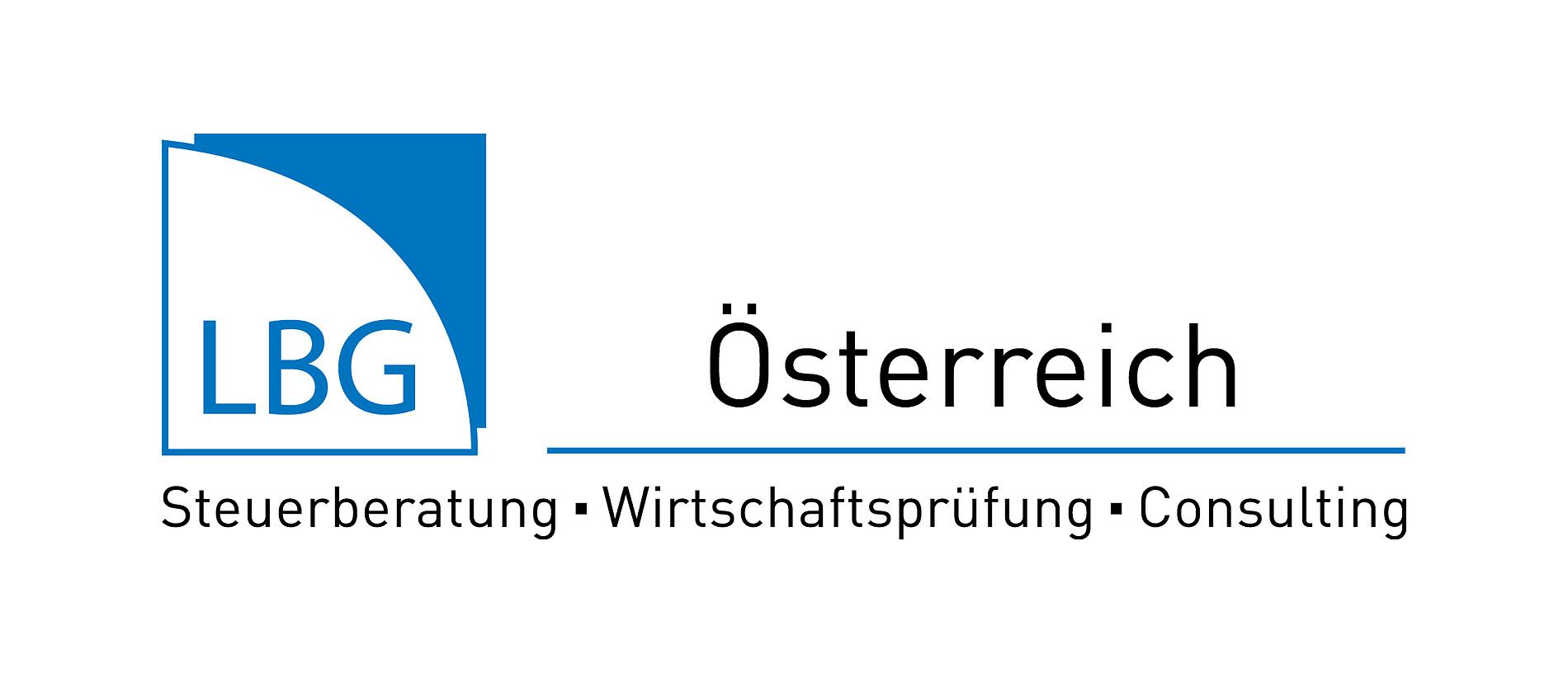 Logo Aussteller ©LBG Österreich GmbH Wirtschaftsprüfung & Steuerberatung