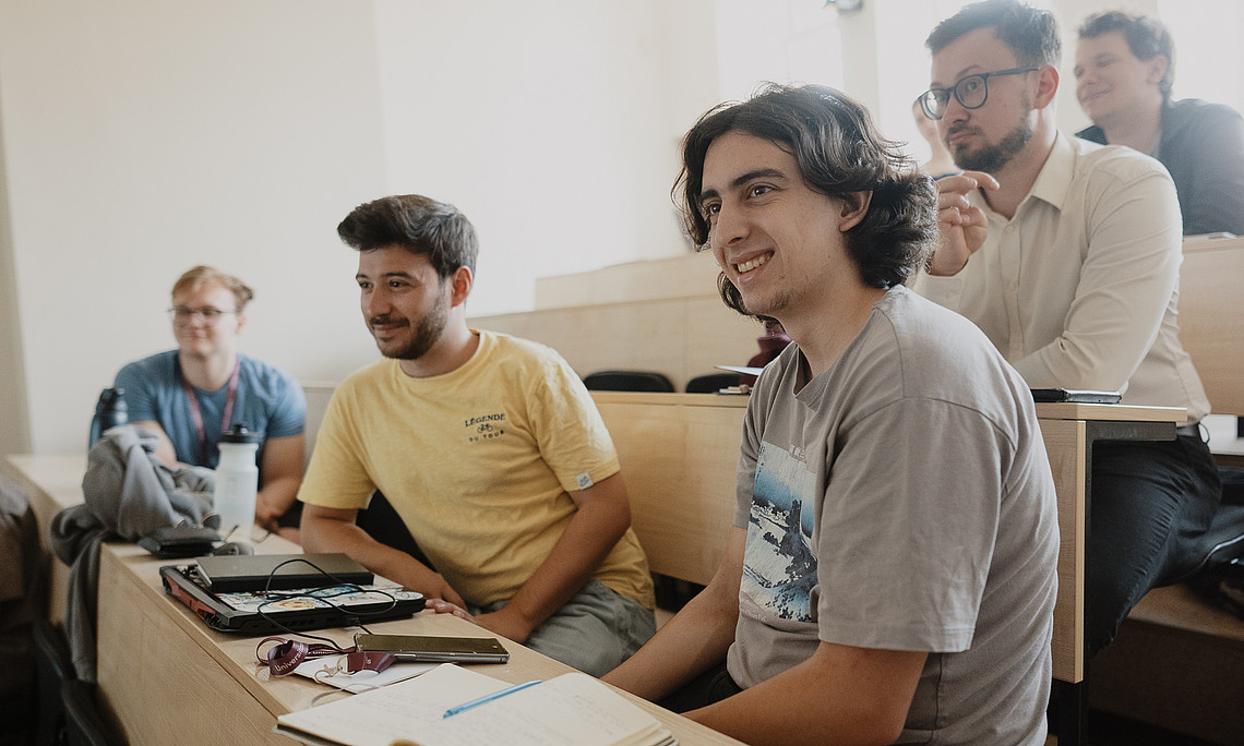 Studierende im Hörsaal