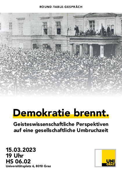 Plakat zur Vortragsreihe 