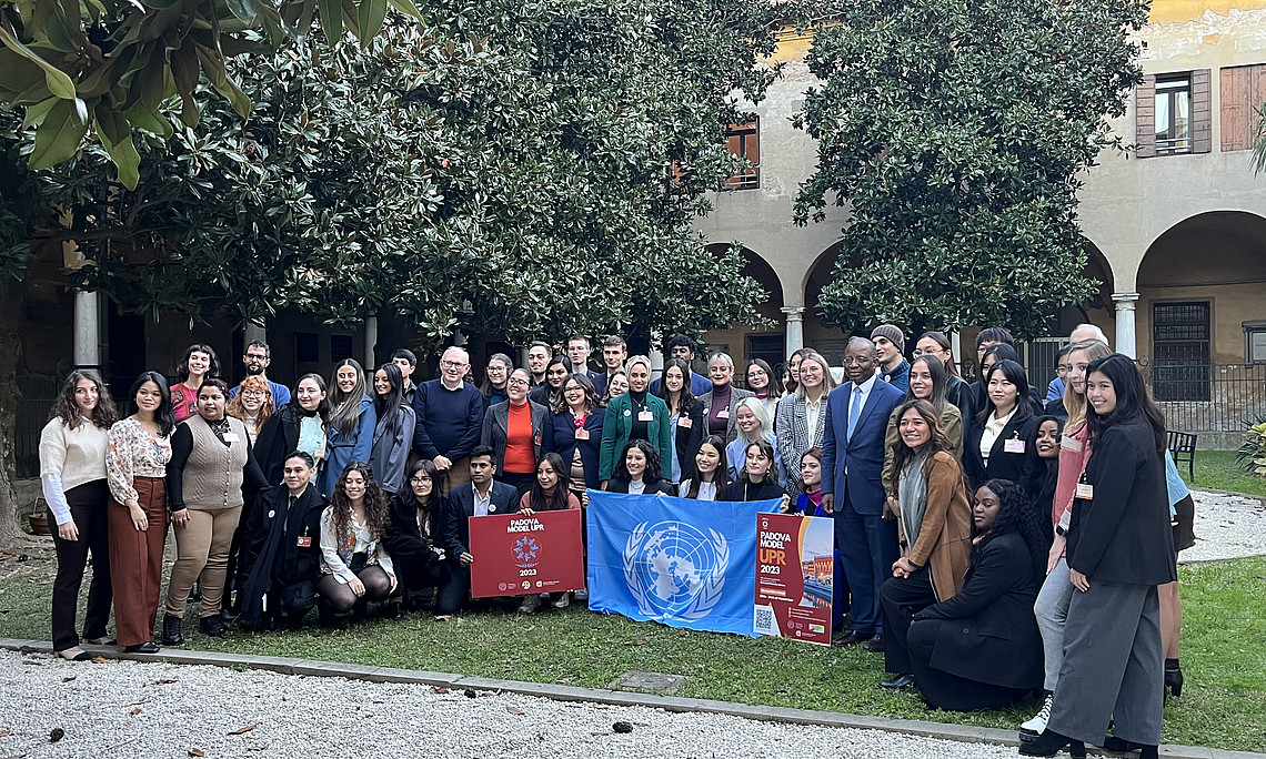 UPR students at the human rights centre Padova