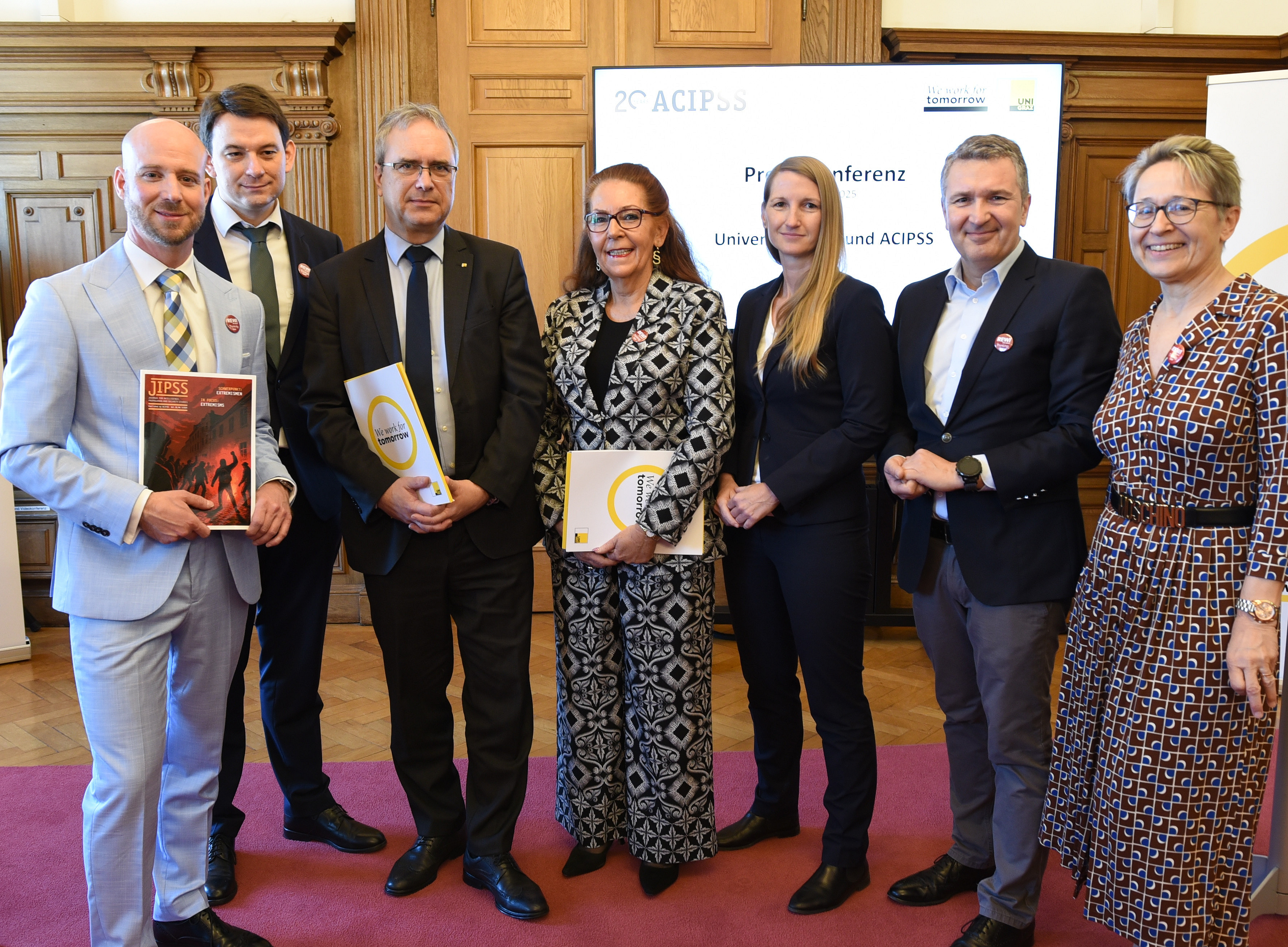 ACIPSS-Direktoren, Rektor, Dekanin, DSN-Vizedirektorin 