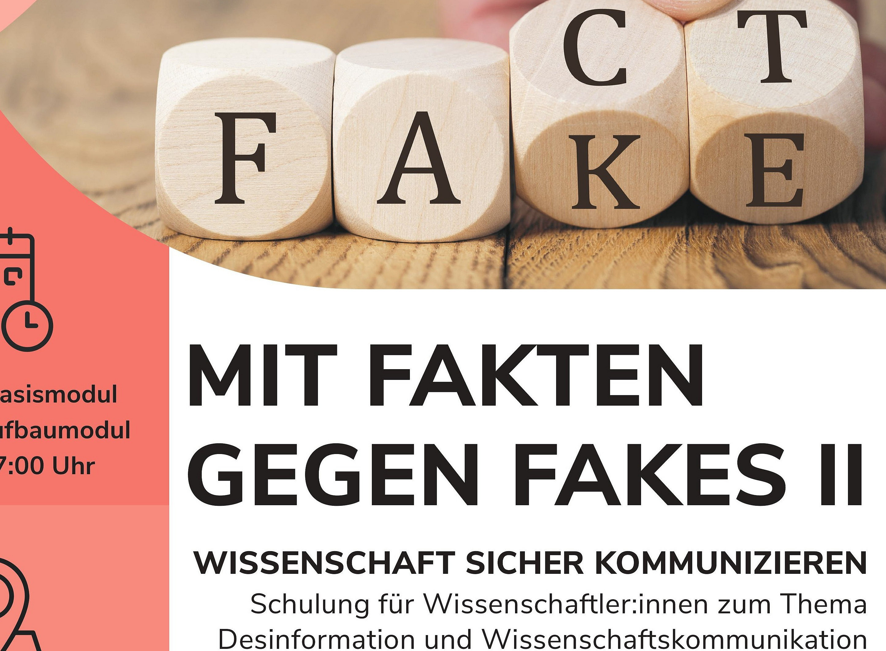 Mit Fakten gegen Fakes! Aufbaumodul - University of Graz