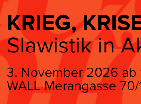Flyer Krieg Krisen Klage ©Uni Graz