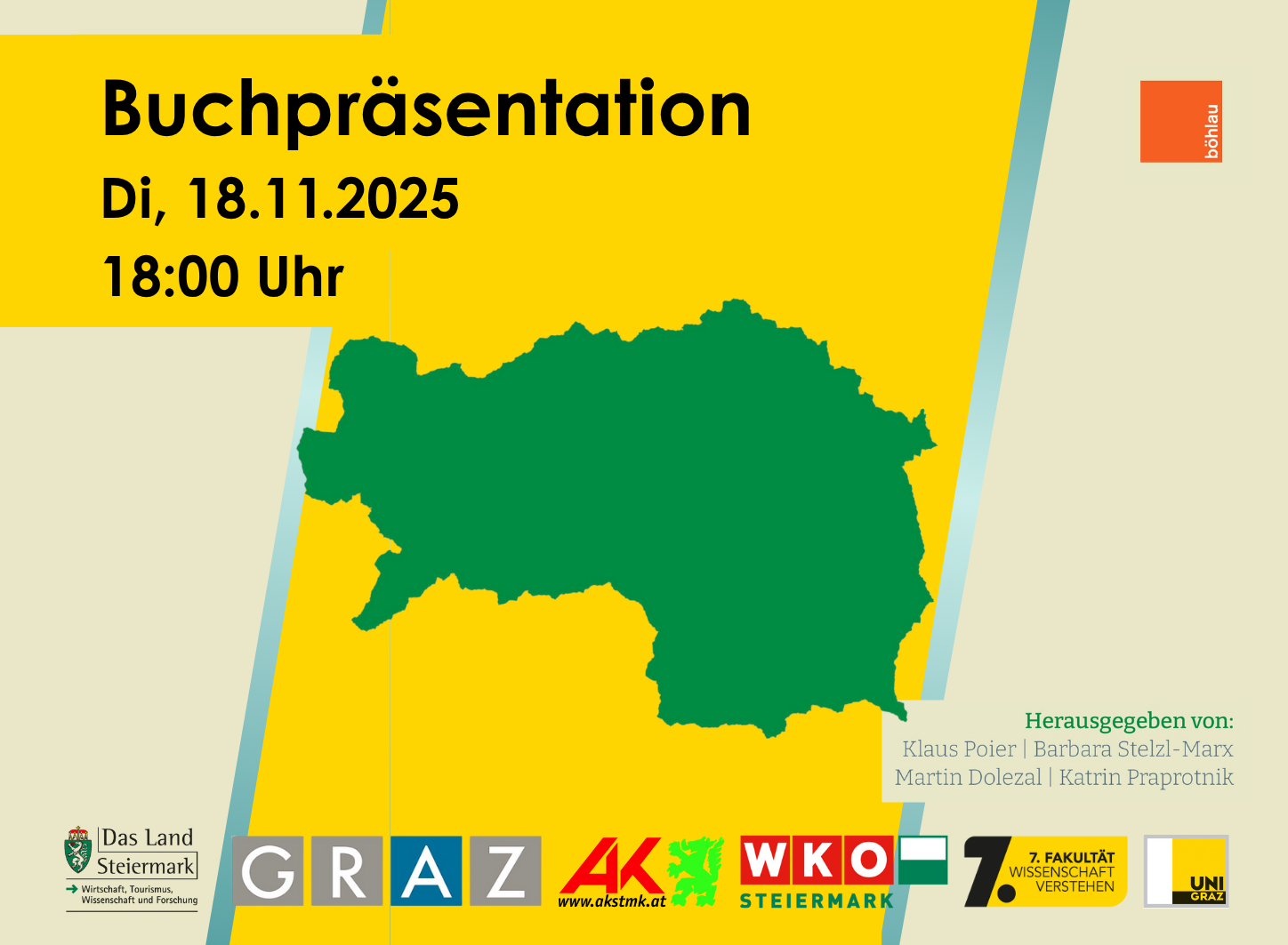 Buchpräsentation: Jahrbuch für Politik Steiermark 2025 ©Die 7. Fakultät