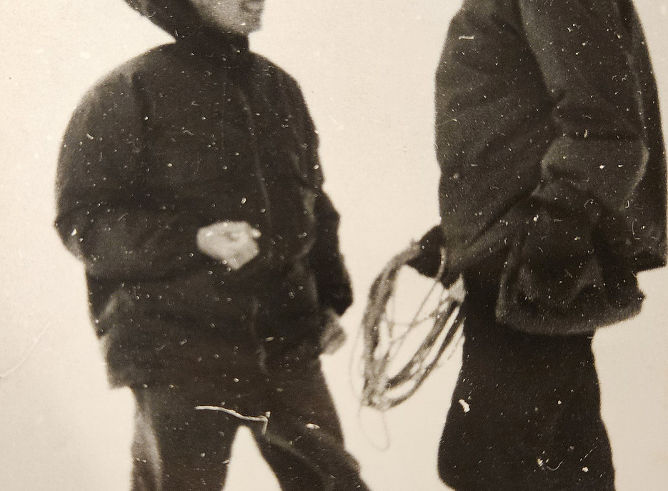 Wilhelm Hengstler (r) & Wilfried Belic (l) am Vatnajökull 