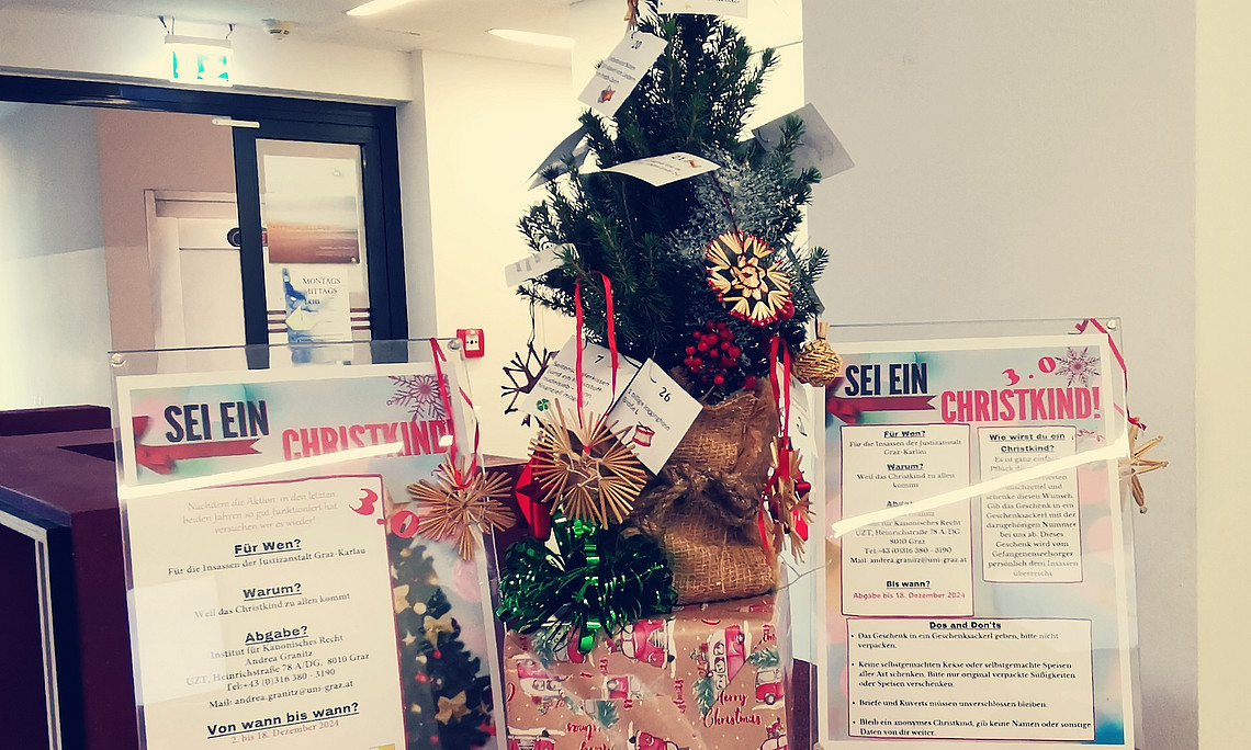 Kleiner Christbaum mit Wünschen