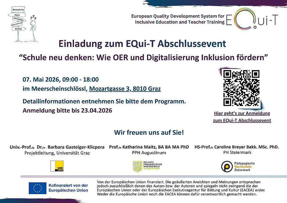 EQui-T Disseminationsevent Einladung 