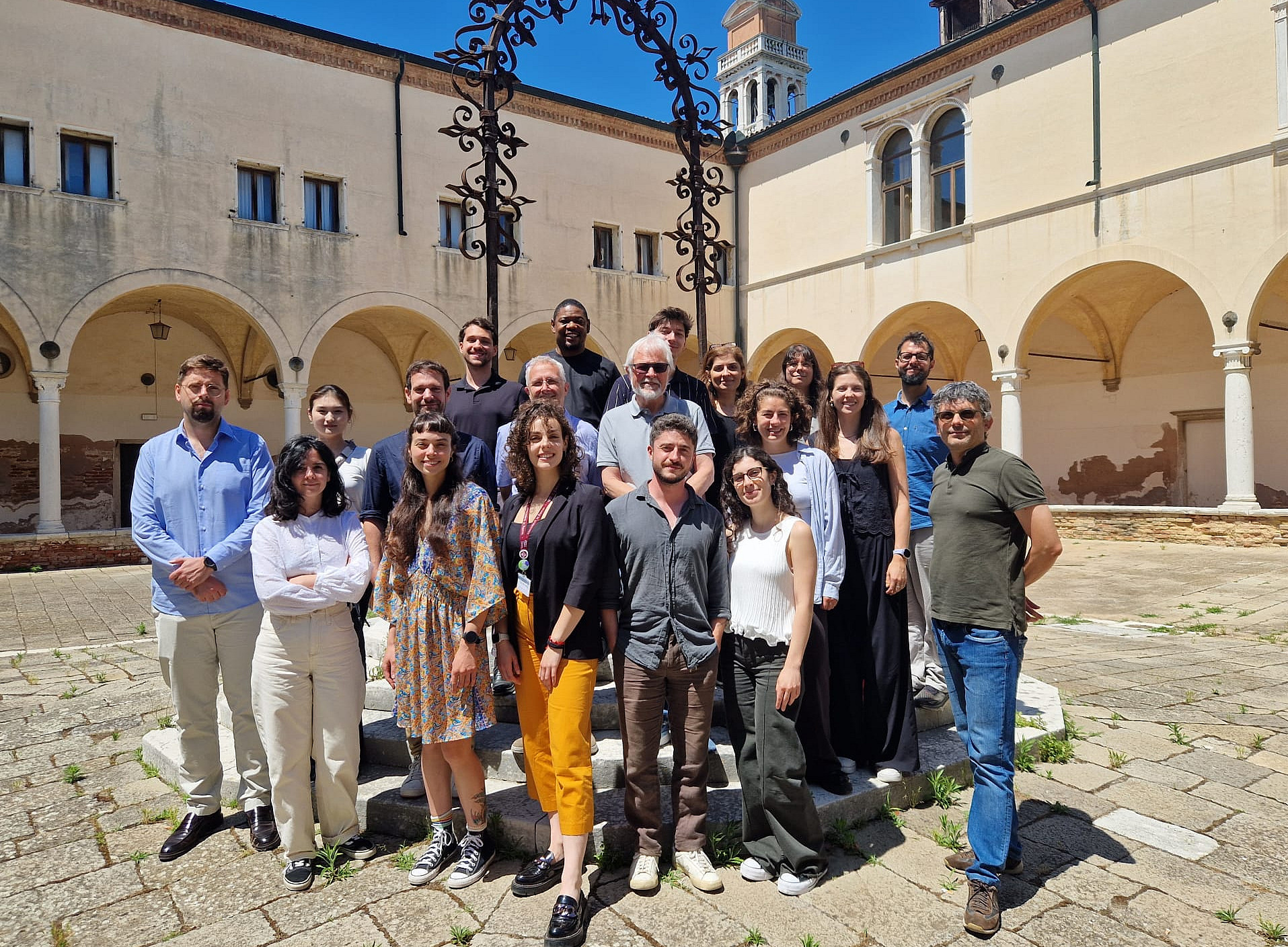 Participants on the premises of the Global Campus ©Photo: Judit Villena Rodó